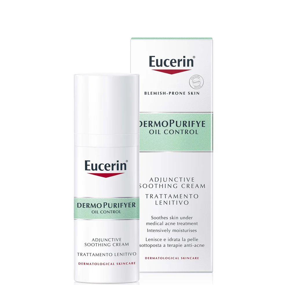 Eucerin DermoPurifyer Aanvullende Kalmerende Crème 50 ml Afbeelding 1