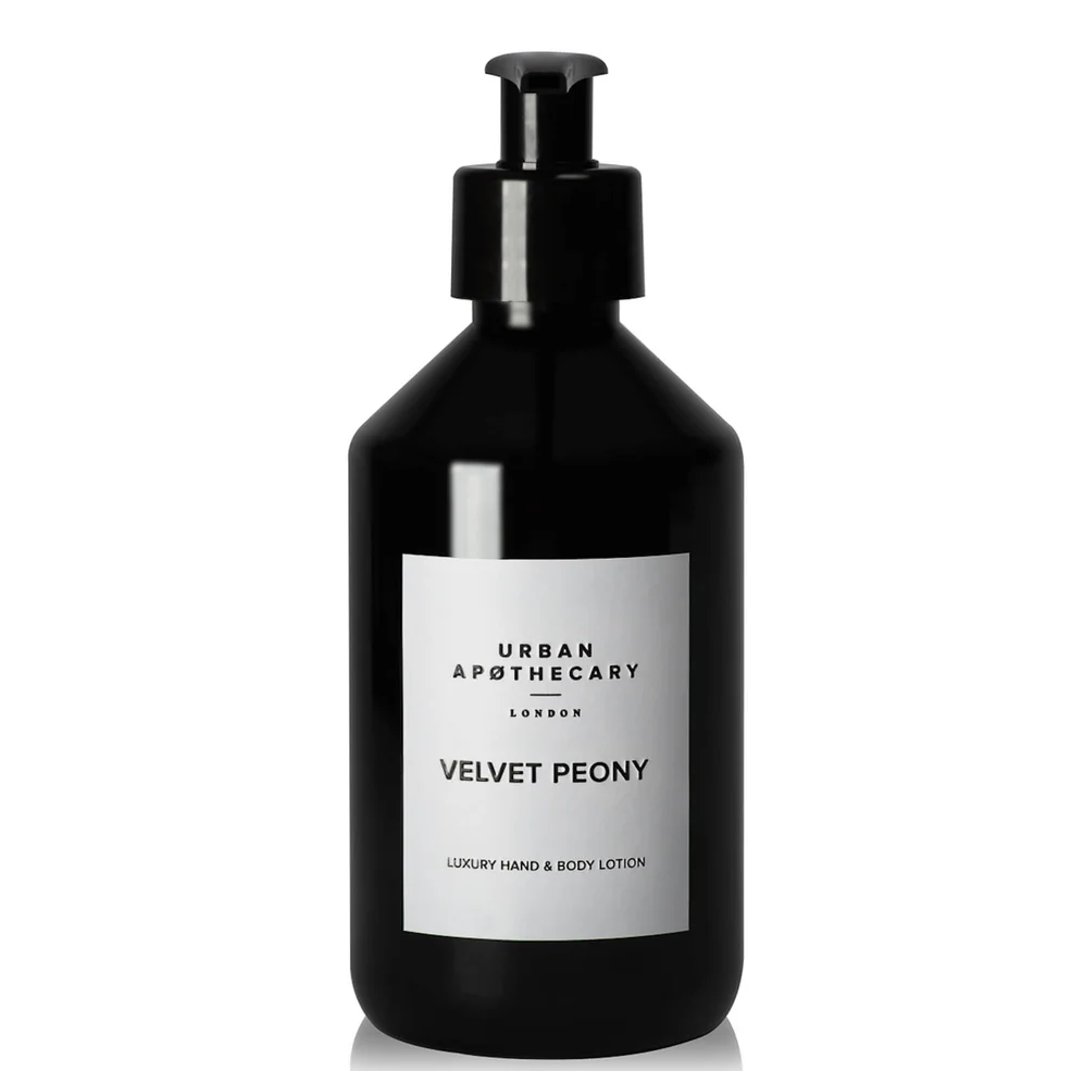 Urban Apothecary Velvet Peony Luxury Hand & Body Lotion 300ml Afbeelding 1