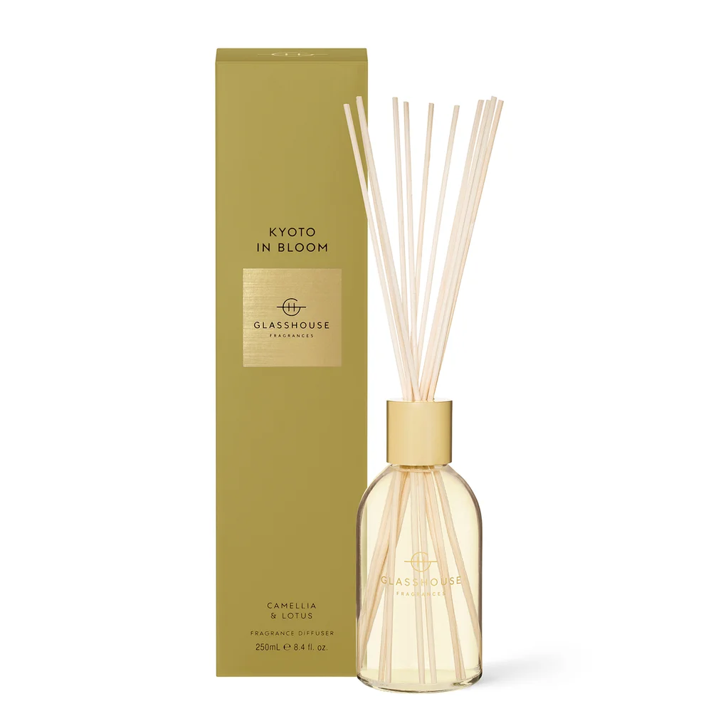 Glasshouse Fragrances Kyoto in Bloom Diffuser 250ml Afbeelding 1