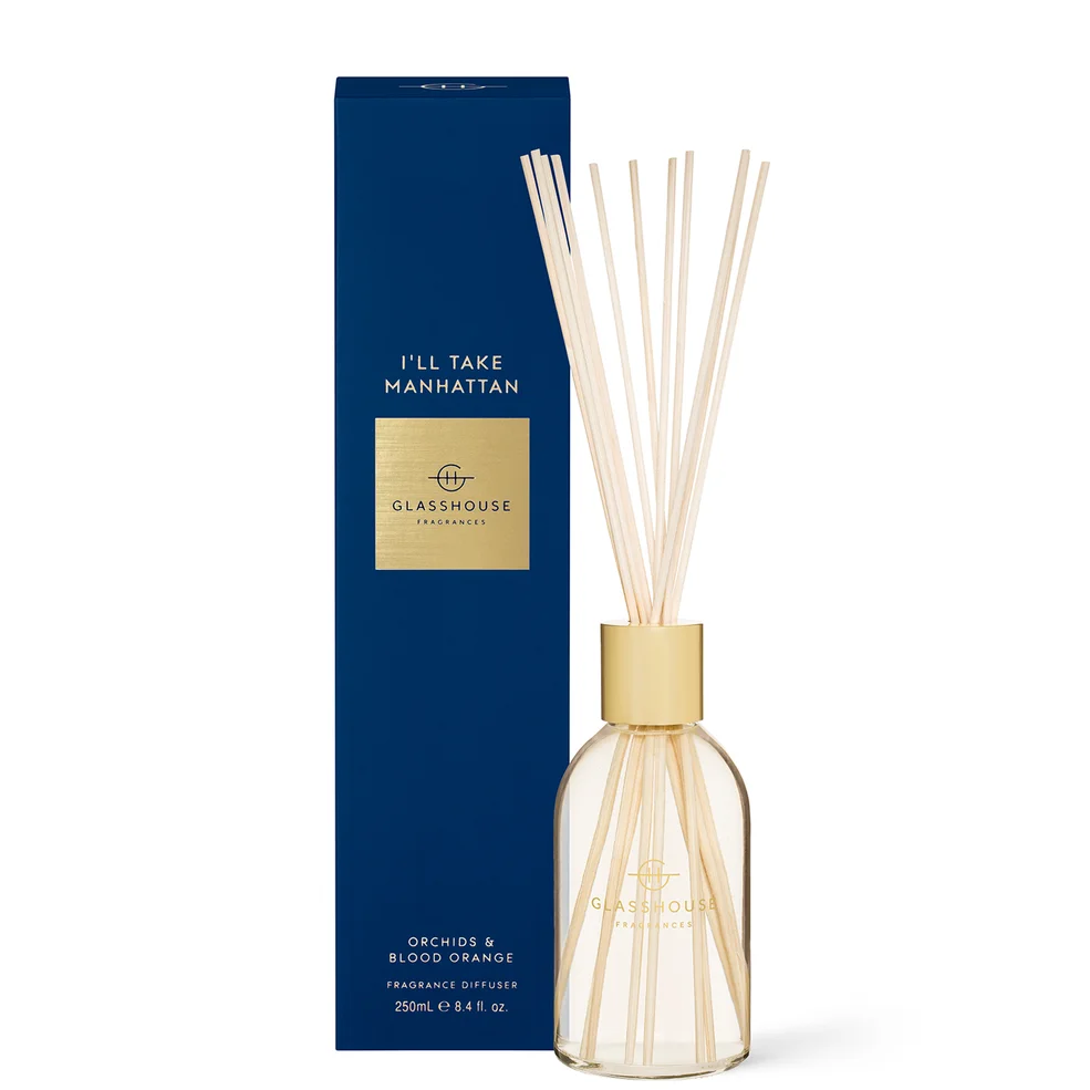 Glasshouse Fragrances I'll Take Manhattan Diffuser 250ml Afbeelding 1