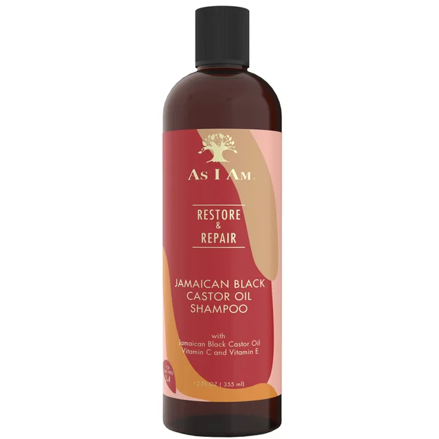 As I Am Jamaicaanse Zwarte Castorolie Shampoo