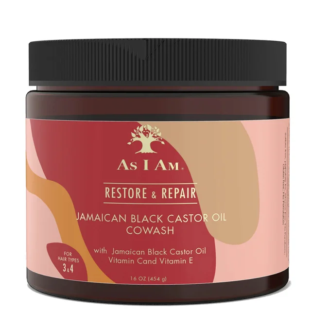 As I Am Jamaicaanse Zwarte Castorolie Co-wash