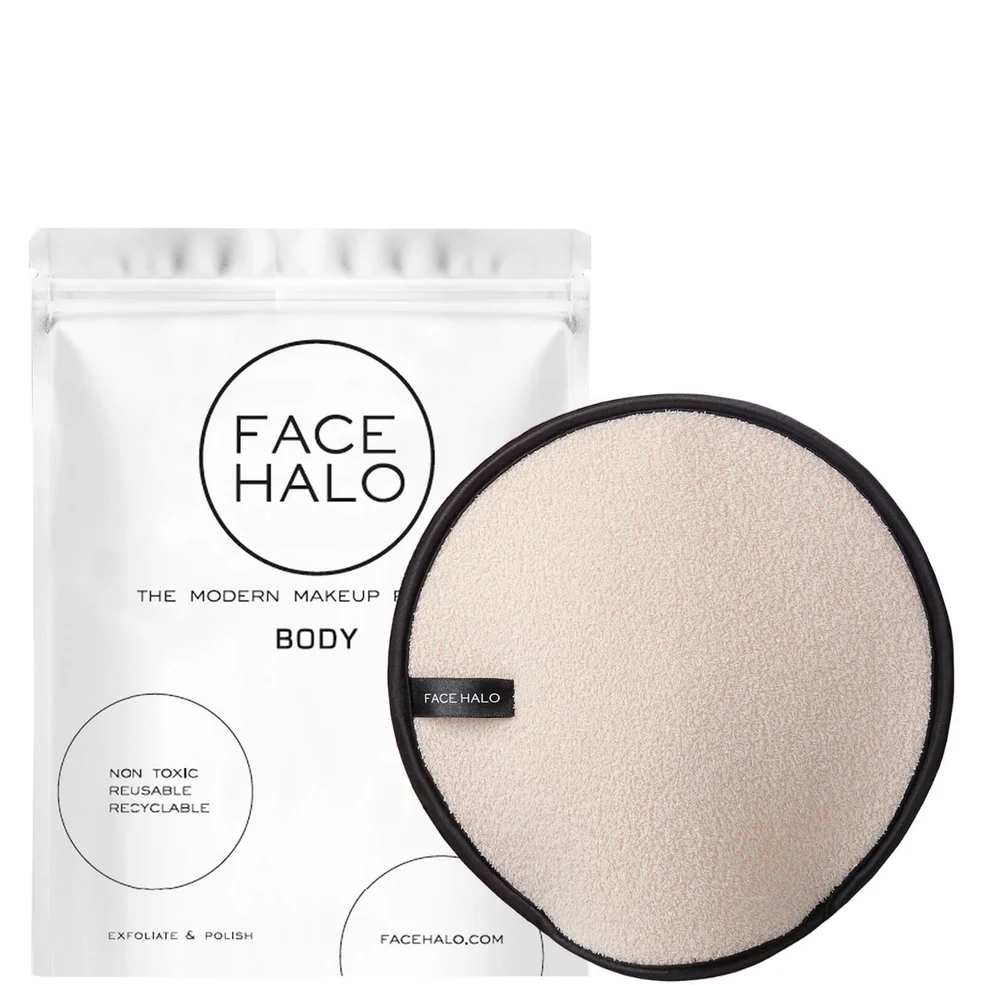 Face Halo Exfoliate and Polish Body Mitt Afbeelding 1