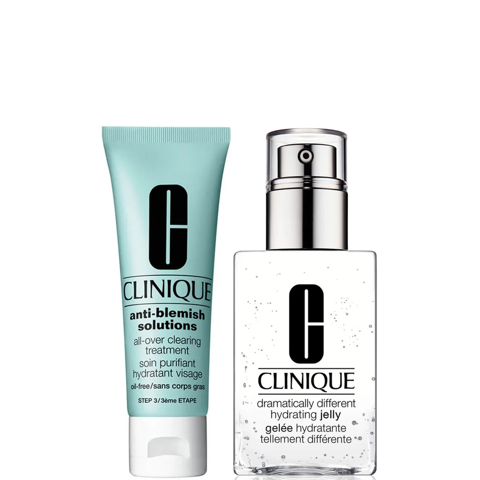 Clinique Clearing Treatment and Hydrating Jelly Bundle Afbeelding 1