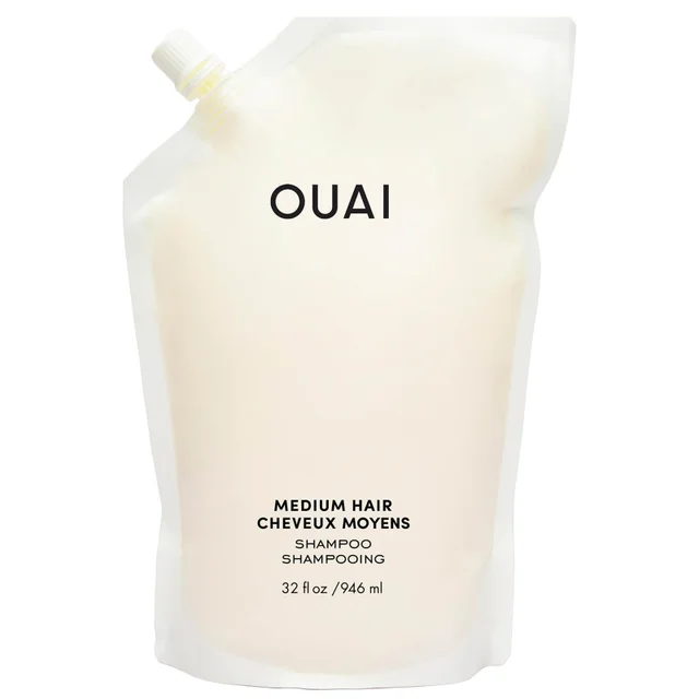 OUAI Navulling Shampoo voor Halflang Haar 946ml