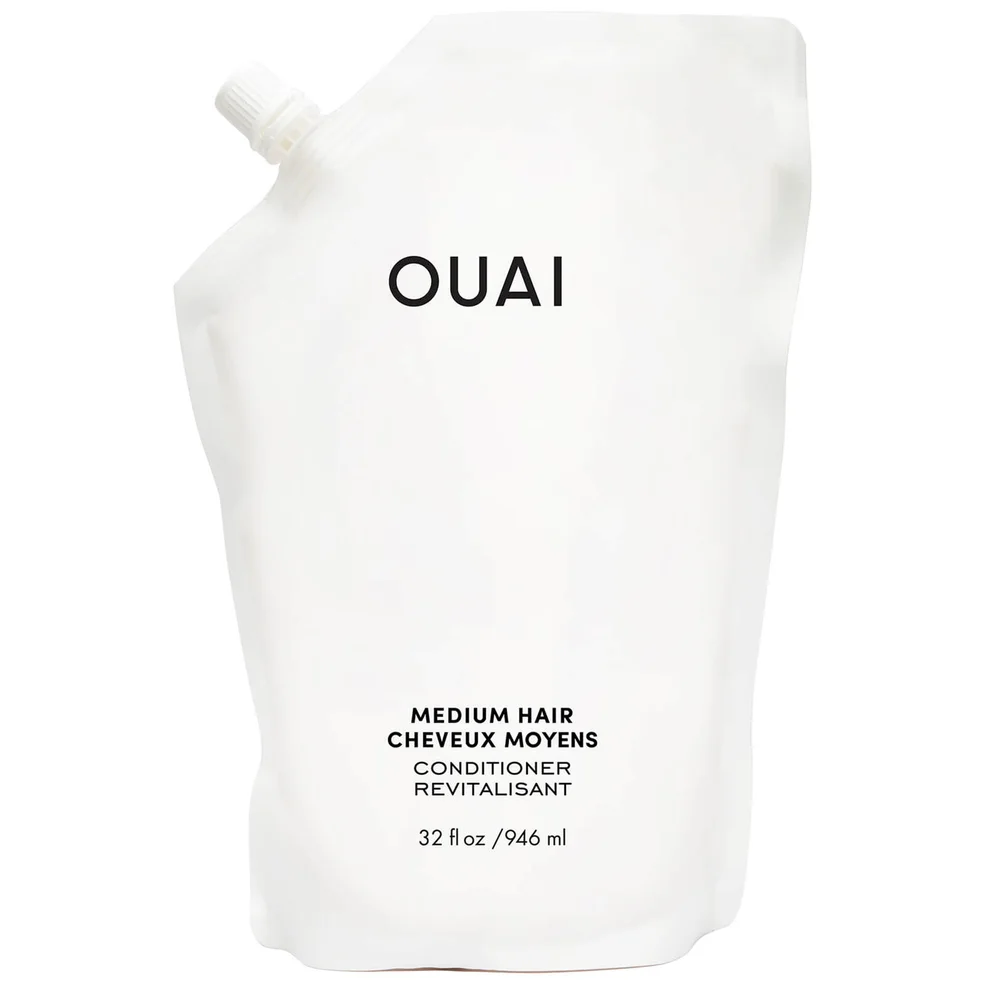 OUAI Navulling Conditioner voor Halflang Haar 946ml Afbeelding 1