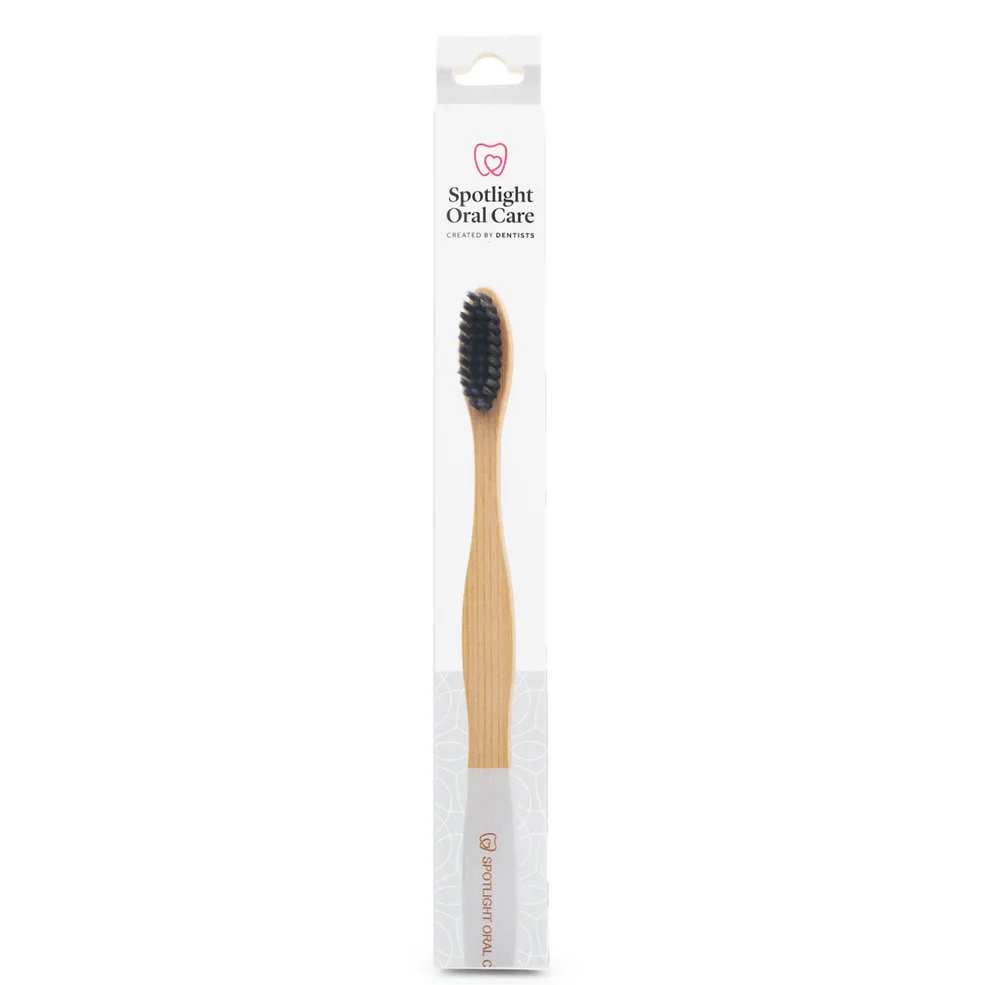 Spotlight Oral Care Bamboo Toothbrush - White Afbeelding 1