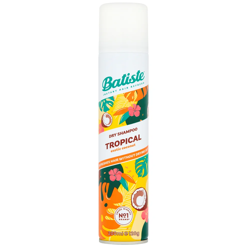 Batiste Tropical Dry Shampoo 200ml Afbeelding 1