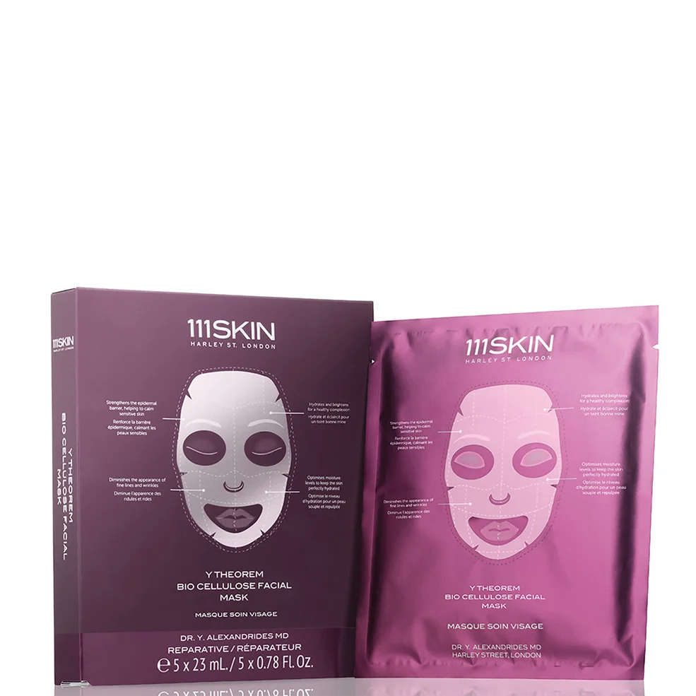 111SKIN Y Theorem Bio Cellulose Facial Mask Box Afbeelding 1