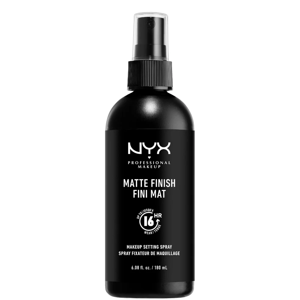 NYX Professional Makeup Fixatiespray - Matte Finish Langhoudend Maxi Formaat Afbeelding 1