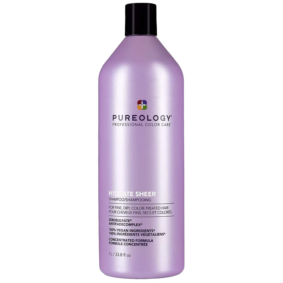 Pureology Hydrate Sheer Shampoo 1000ml Afbeelding 1