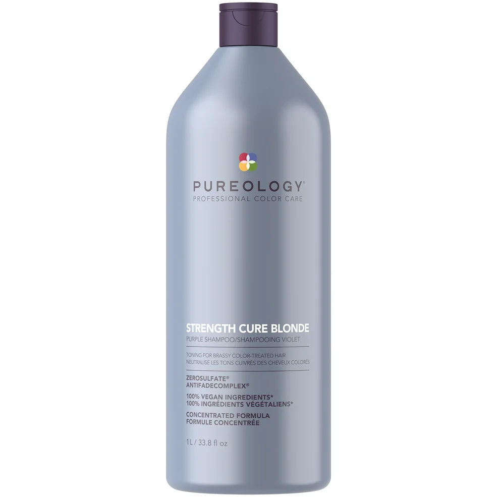 Pureology Strength Cure Blonde Shampoo 1000 ml Afbeelding 1