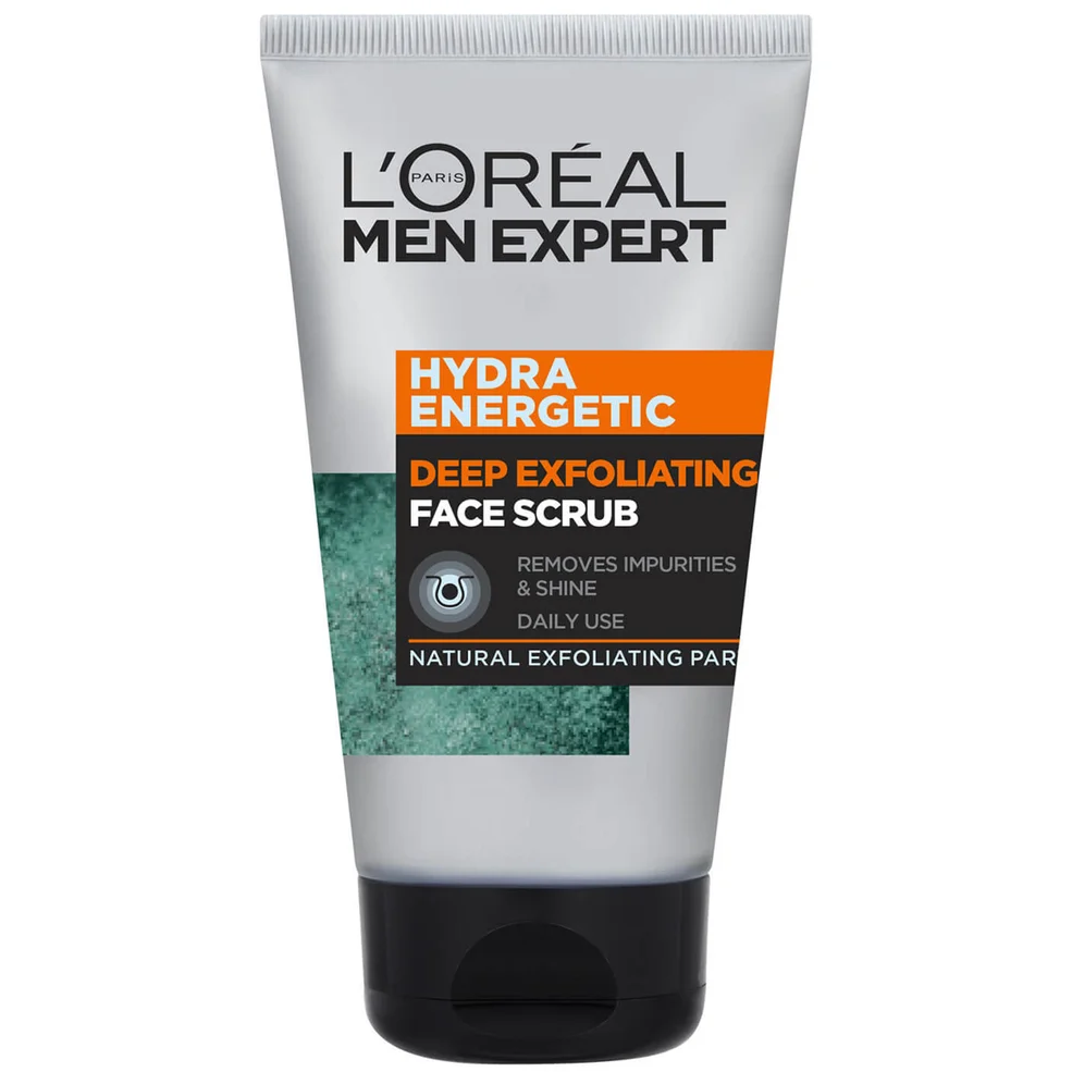 L'Oreal Men Expert Hydra Energetic Diep Exfoliërende Gezichtsscrub 100 ml Afbeelding 1