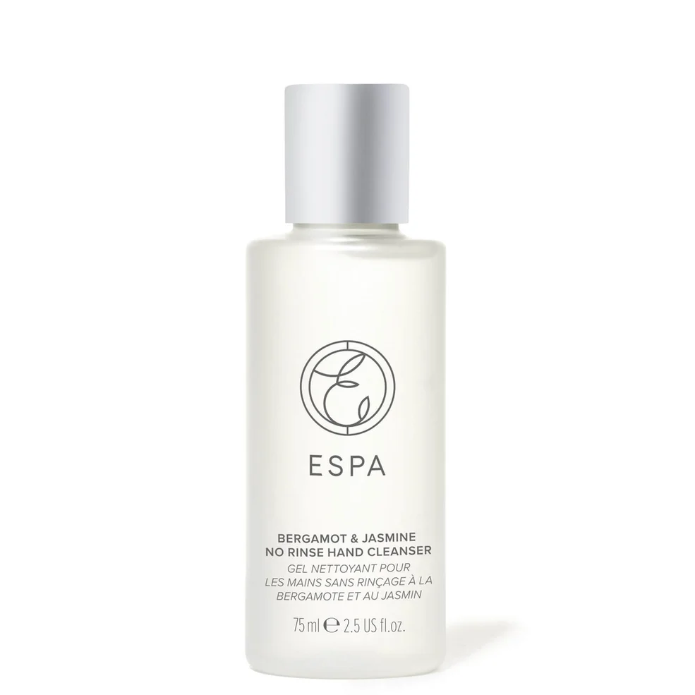 ESPA Bergamot and Jasmine No Rinse Hand Cleanser 75ml Afbeelding 1