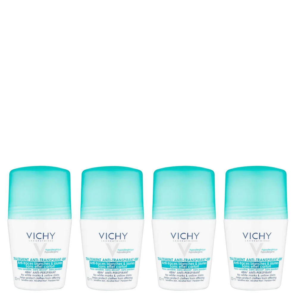VICHY No Marks Roll-on Deodorant Set 4 x 50ml Afbeelding 1