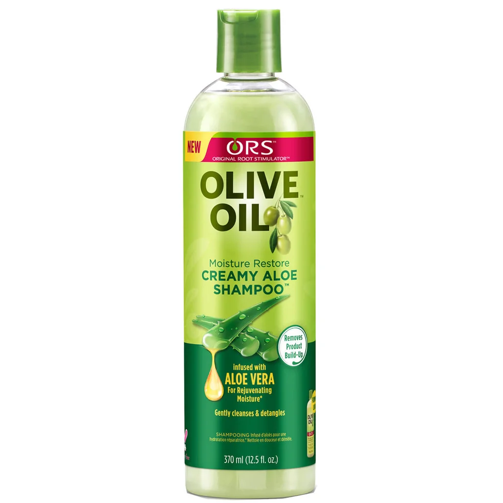 ORS Olive Oil Creamy Aloe Shampoo 370ml Afbeelding 1