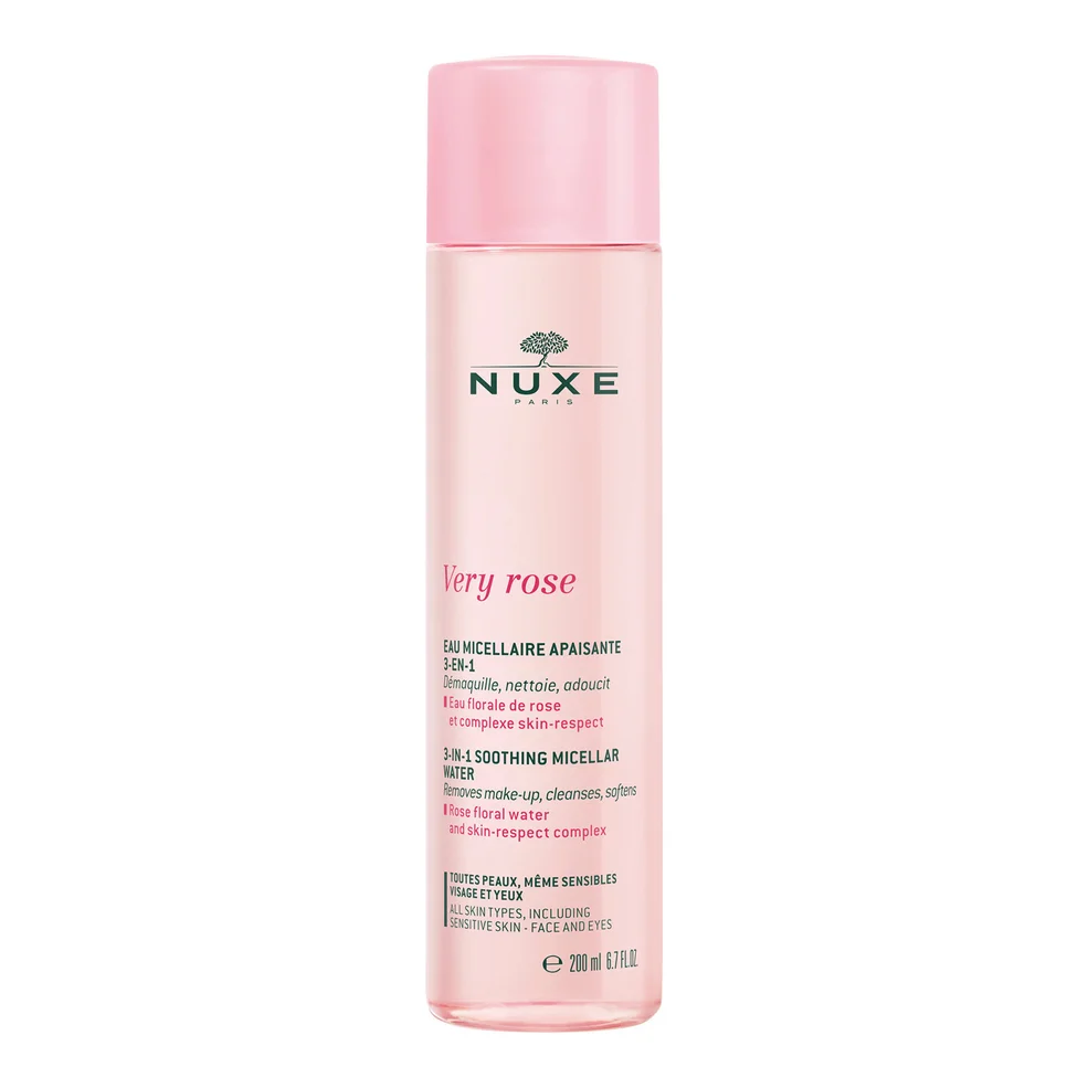 NUXE Very Rose 3-in-1 Soothing Micellar Water 200ml Afbeelding 1