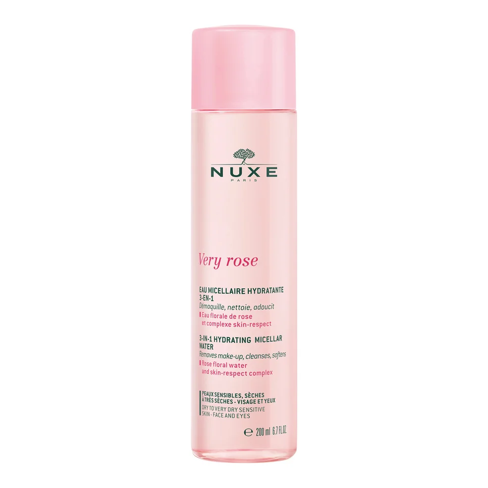 NUXE Very Rose 3-in-1 Hydrating Micellar Water 200ml Afbeelding 1