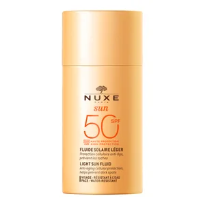 NUXE Sun SPF 50 Lichte Gezichtsvloeistof 50 ml - undefined undefined