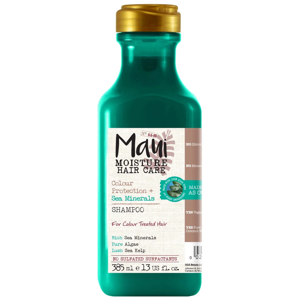 Maui Moisture Colour Protection+ Sea Minerals Shampoo 385ml Afbeelding 1