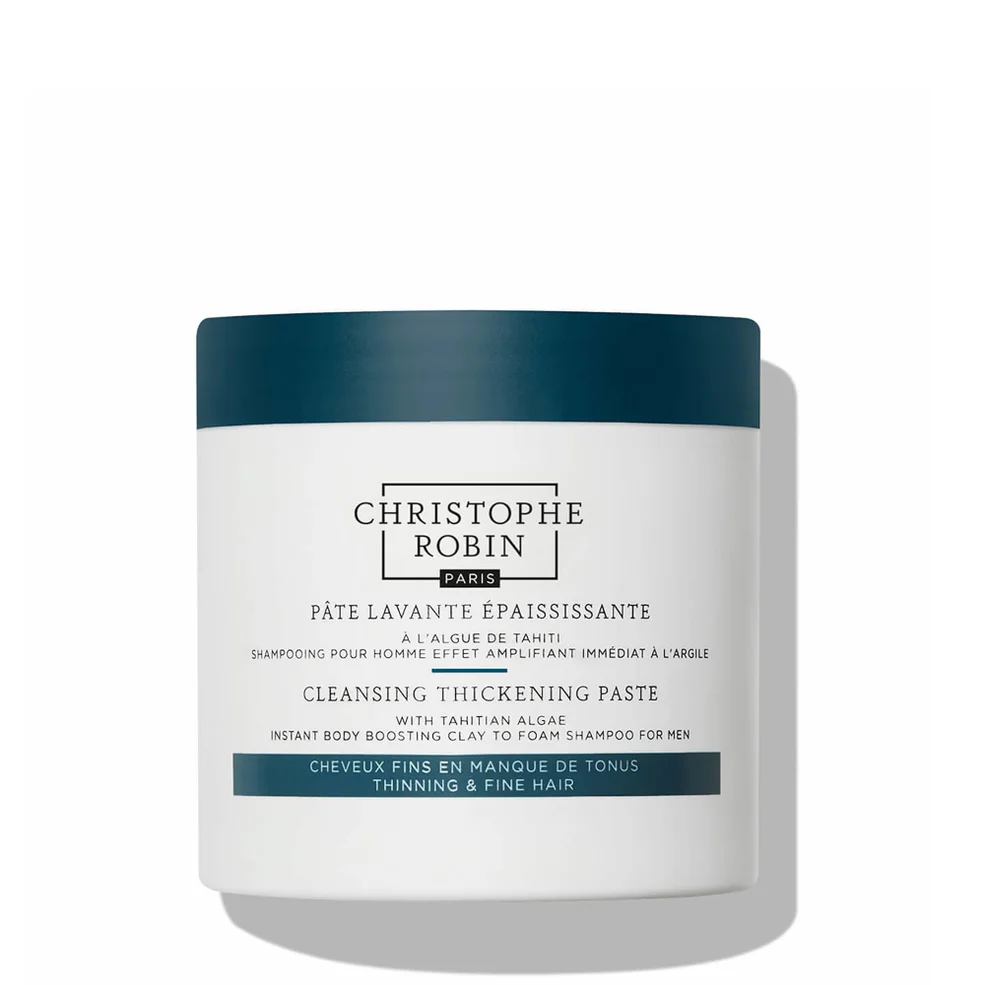 Christophe Robin Cleansing Thickening Paste with Pure Rassoul Clay and Tahitian Algae 250ml Afbeelding 1