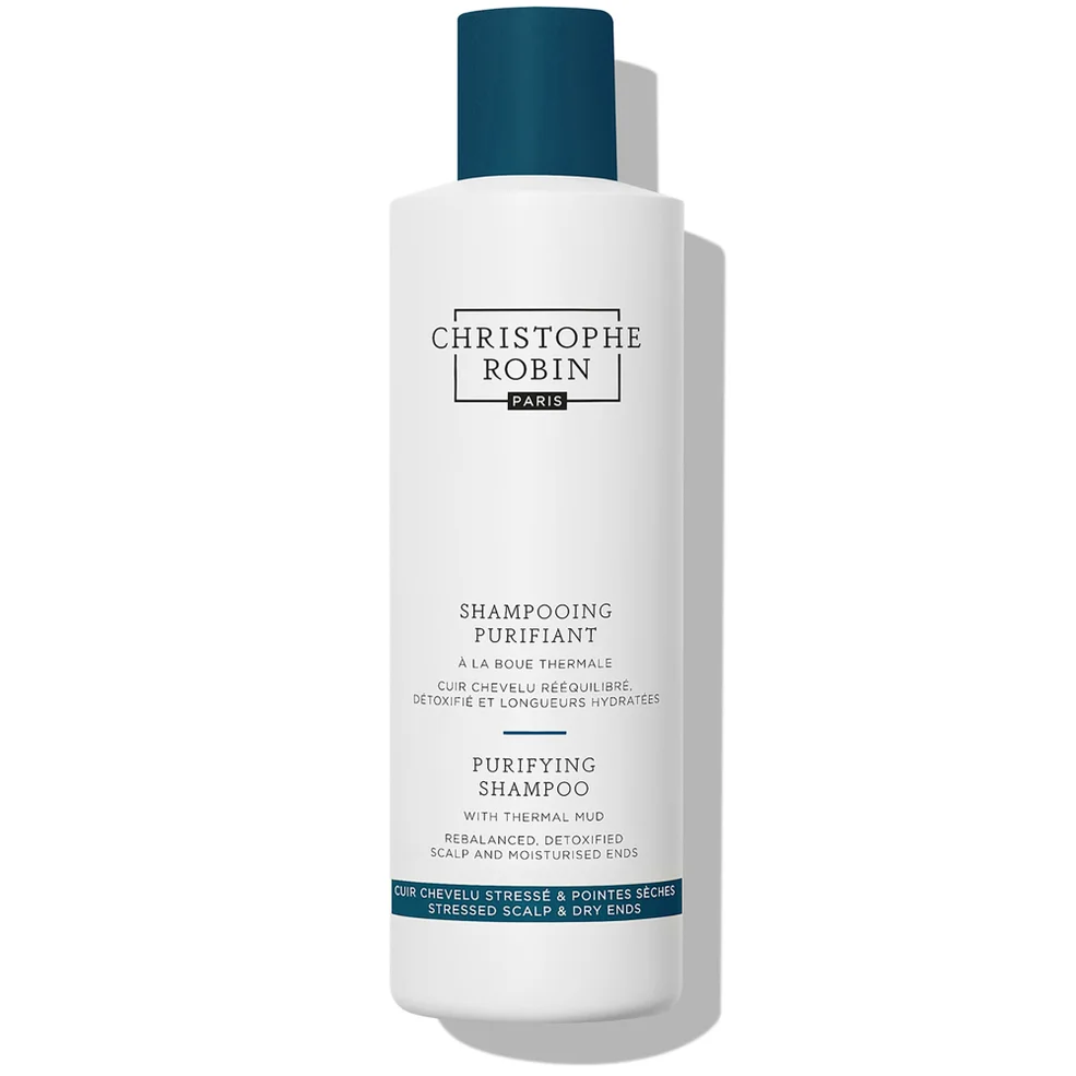 Christophe Robin Purifying Shampoo with Thermal Mud 250ml Afbeelding 1