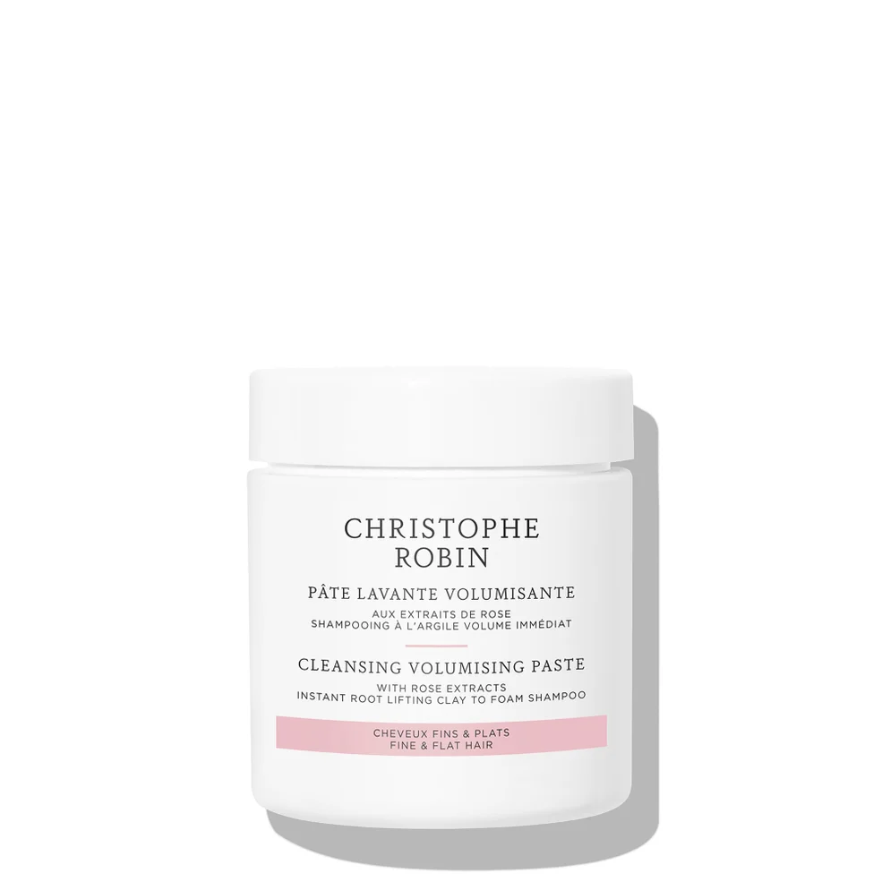 Christophe Robin Cleansing Volumising Paste with Pure Rassoul Clay and Rose 75ml Afbeelding 1