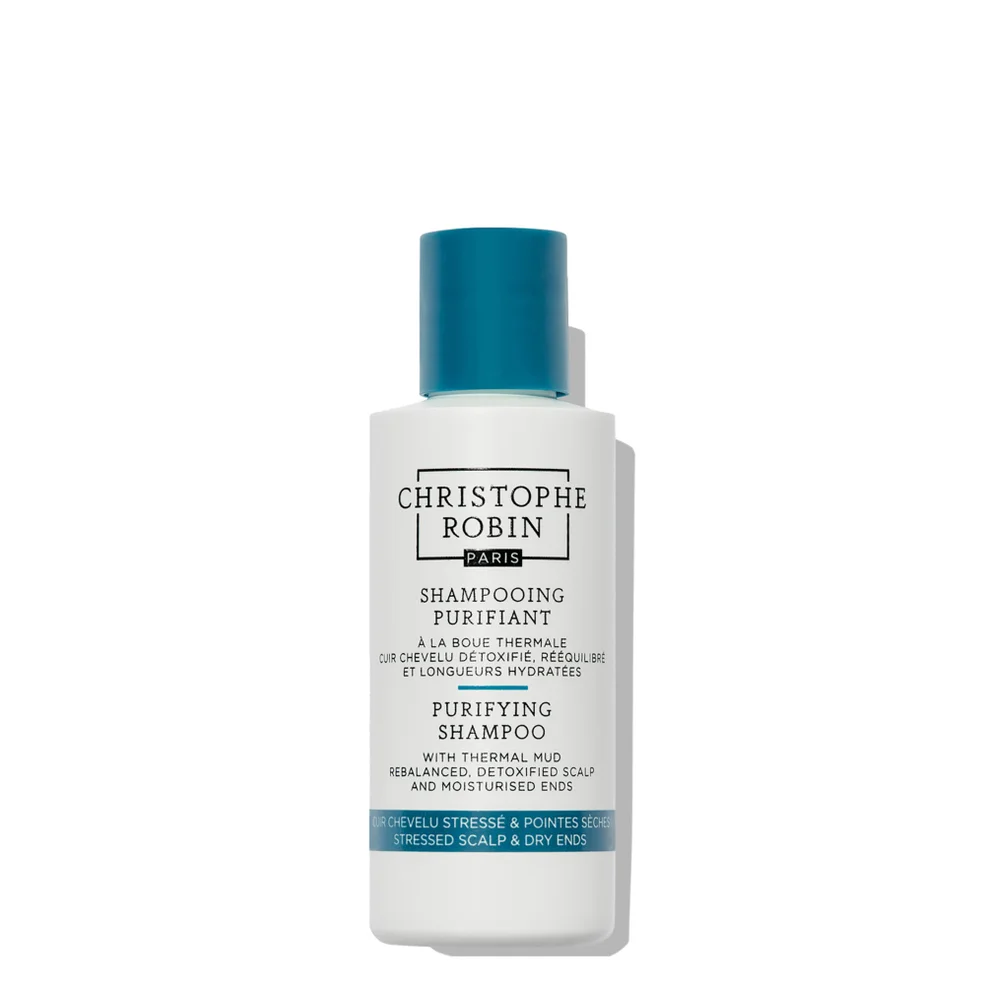 Christophe Robin Purifying Shampoo with Thermal Mud 75ml Afbeelding 1