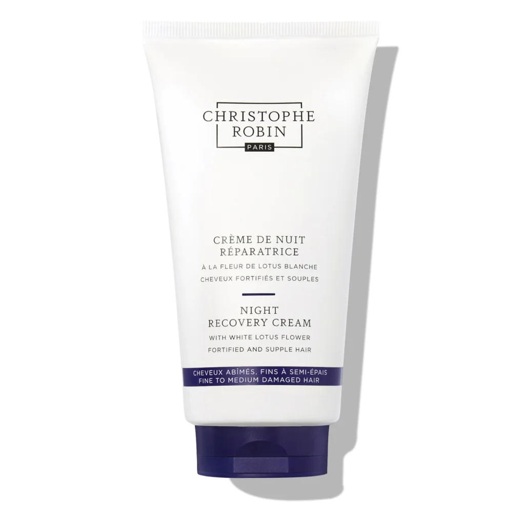 Christophe Robin Night Recovery Cream with White Lotus Flower 150ml Afbeelding 1
