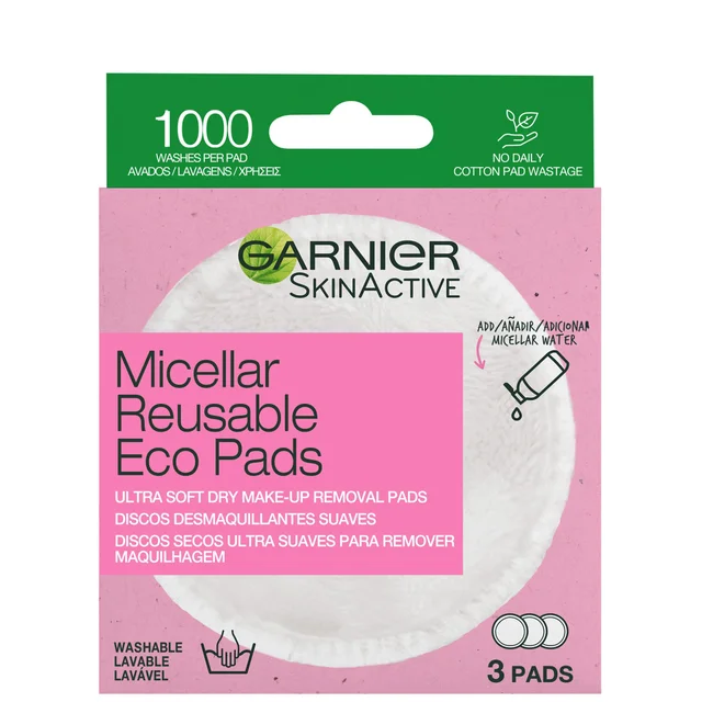 Garnier Micellair Herbruikbare Make-up-remover Eco Pads