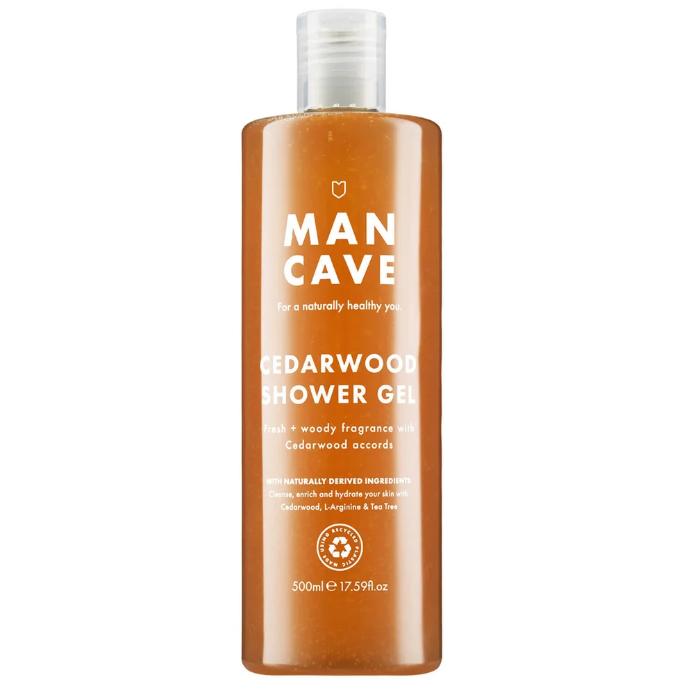 ManCave Cedarwood Shower Gel 500ml Afbeelding 1