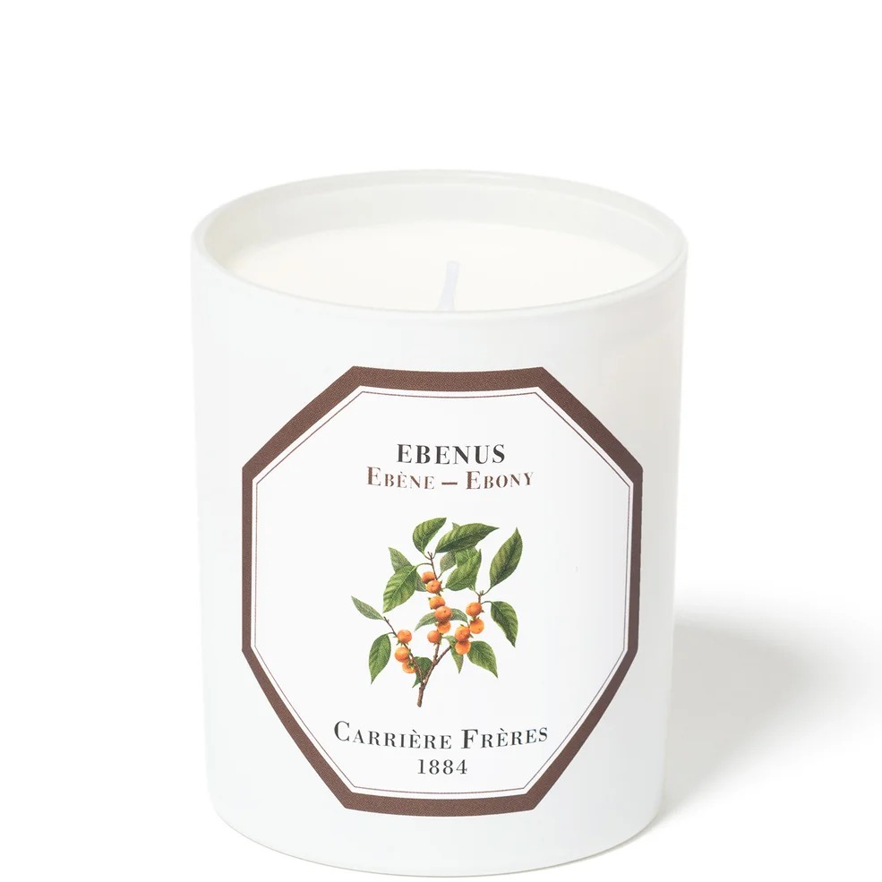 Carrière Frères Scented Candle Ebony - Ebenus - 185g Afbeelding 1