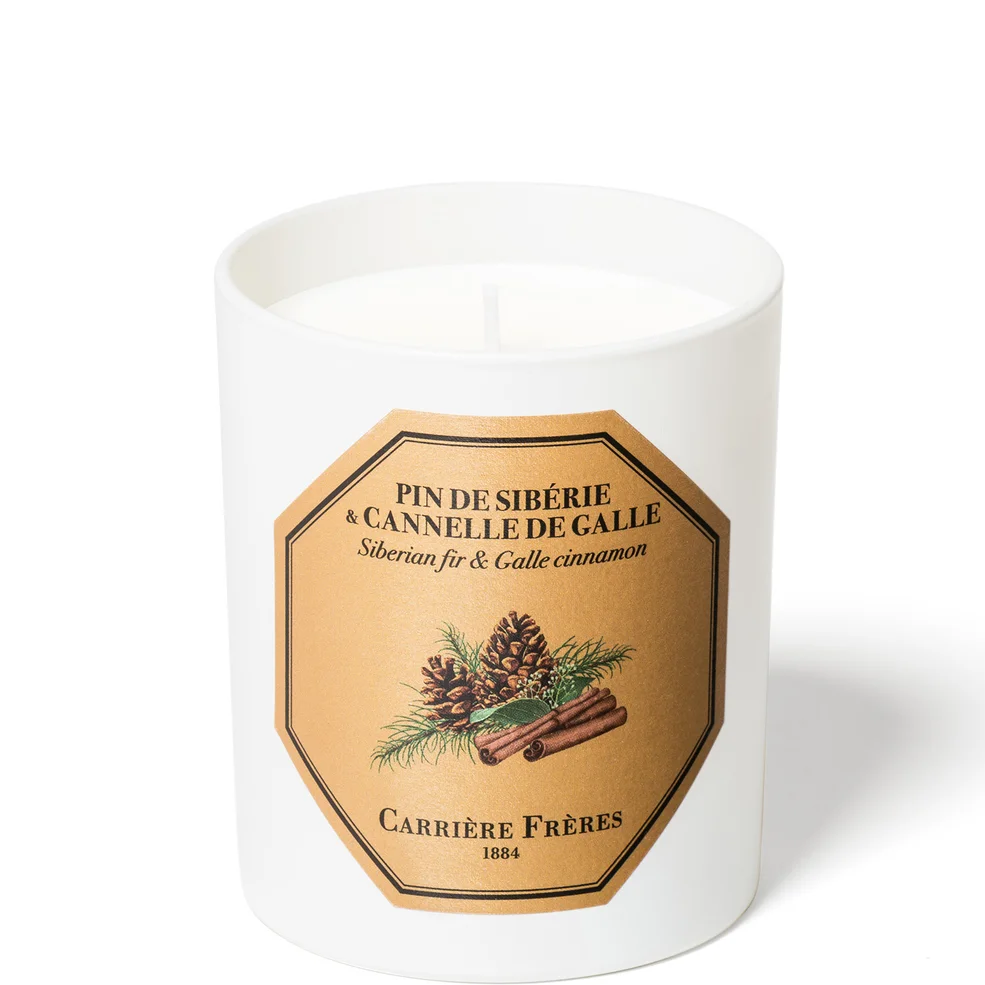 Carrière Frères Scented Candle Siberian fir & Galle Cinnamon - 185 g Afbeelding 1