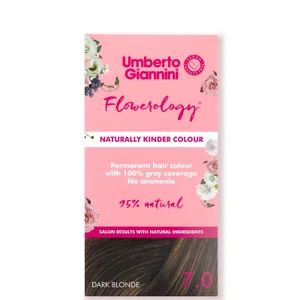 Umberto Giannini Flowerology Naturally Kinder Colour - Donkerblond 7.0 195ml - undefined undefined