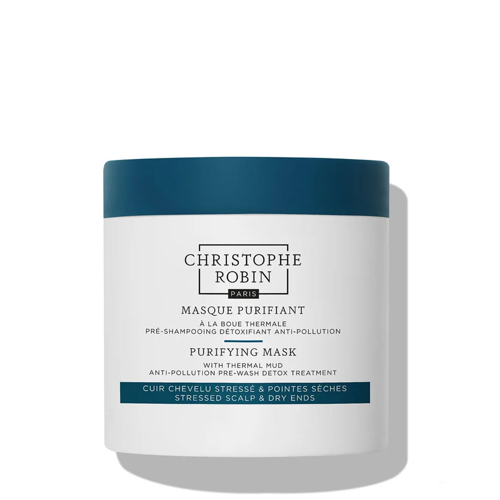 Christophe Robin Purifying Mask with Thermal Mud 250ml Afbeelding 1