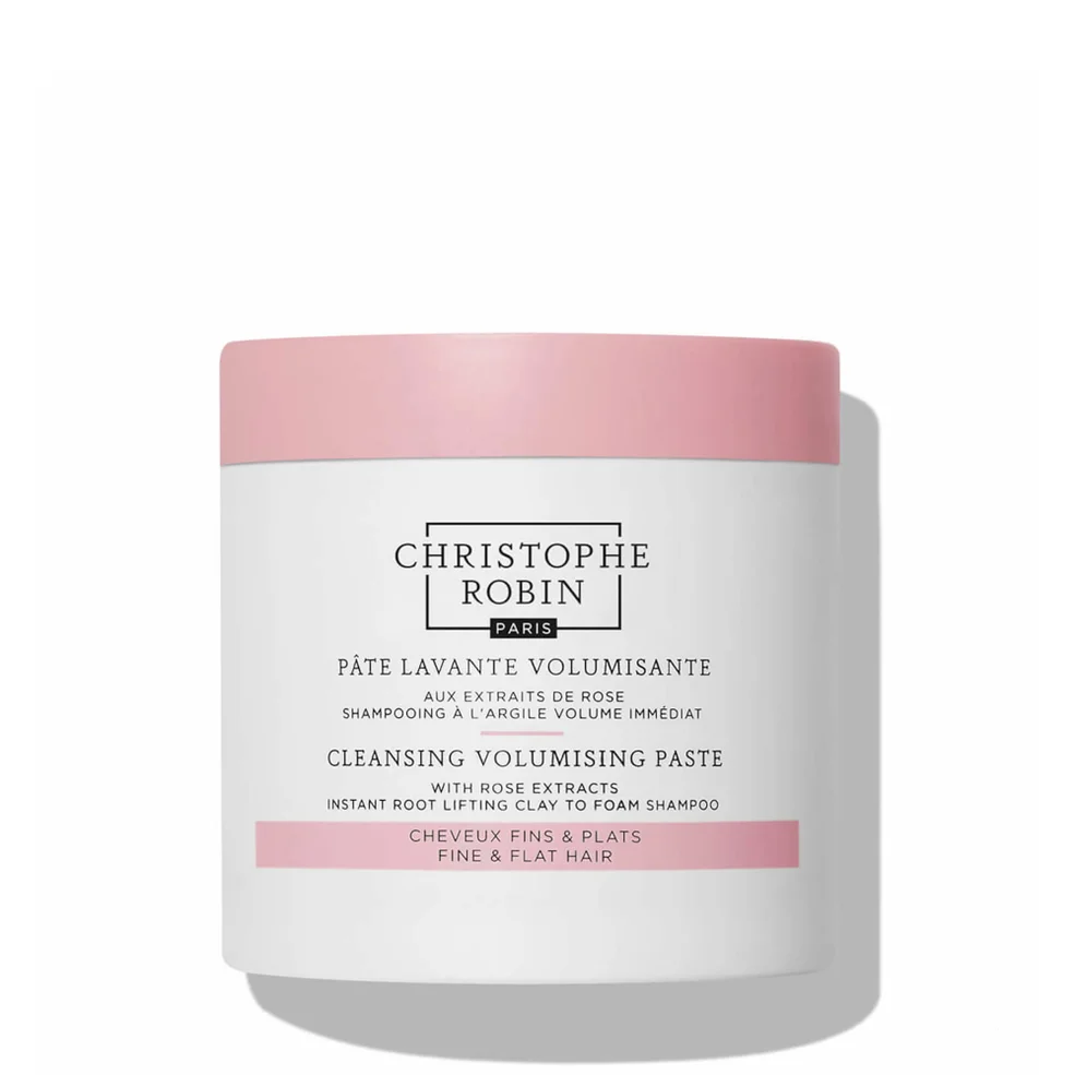 Christophe Robin Cleansing Volumising Paste with Pure Rassoul Clay and Rose 250ml Afbeelding 1