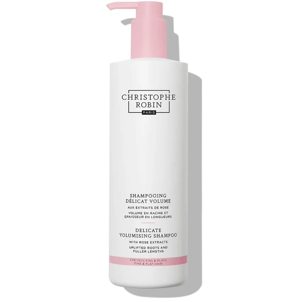 Christophe Robin Delicate Volumising Shampoo with Rose Extracts 500ml Afbeelding 1