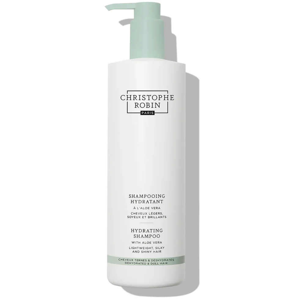 Christophe Robin Hydrating Shampoo with Aloe Vera 500ml Afbeelding 1