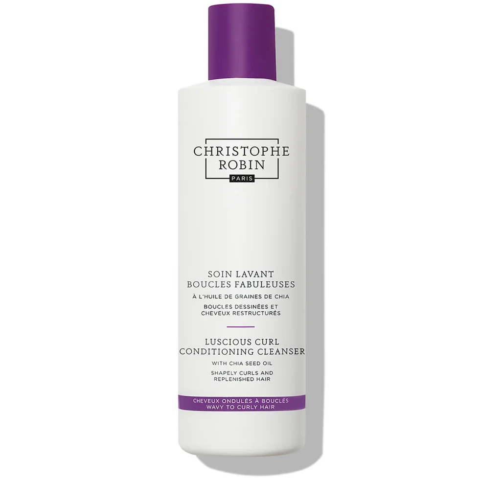 Christophe Robin Luscious Curl Conditioning Cleanser with Chia Seed Oil 250ml Afbeelding 1