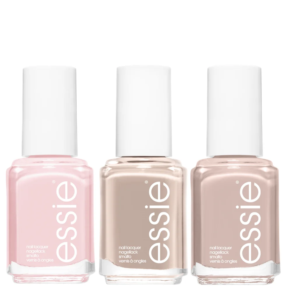 essie Nude Nail Polish Trio Set Afbeelding 1