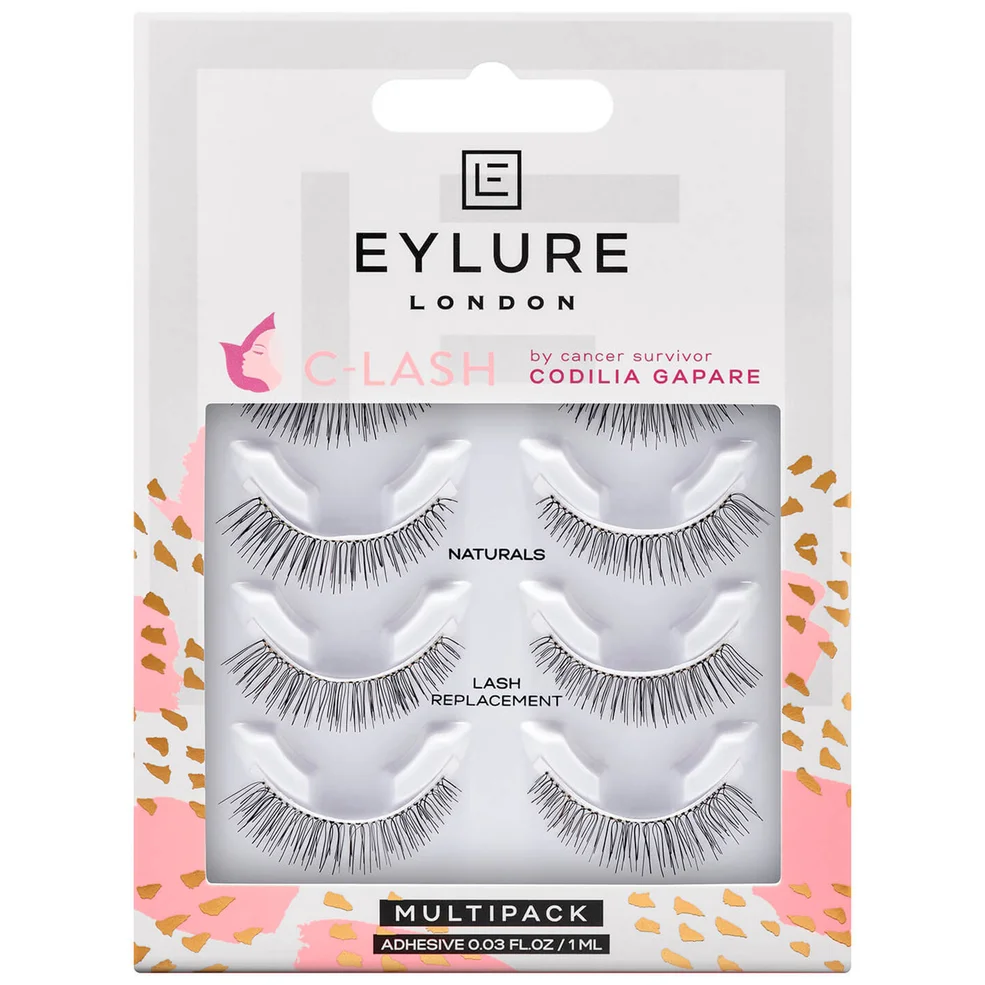 Eylure False Lashes C-Lash Natural's Multipack 4s Afbeelding 1