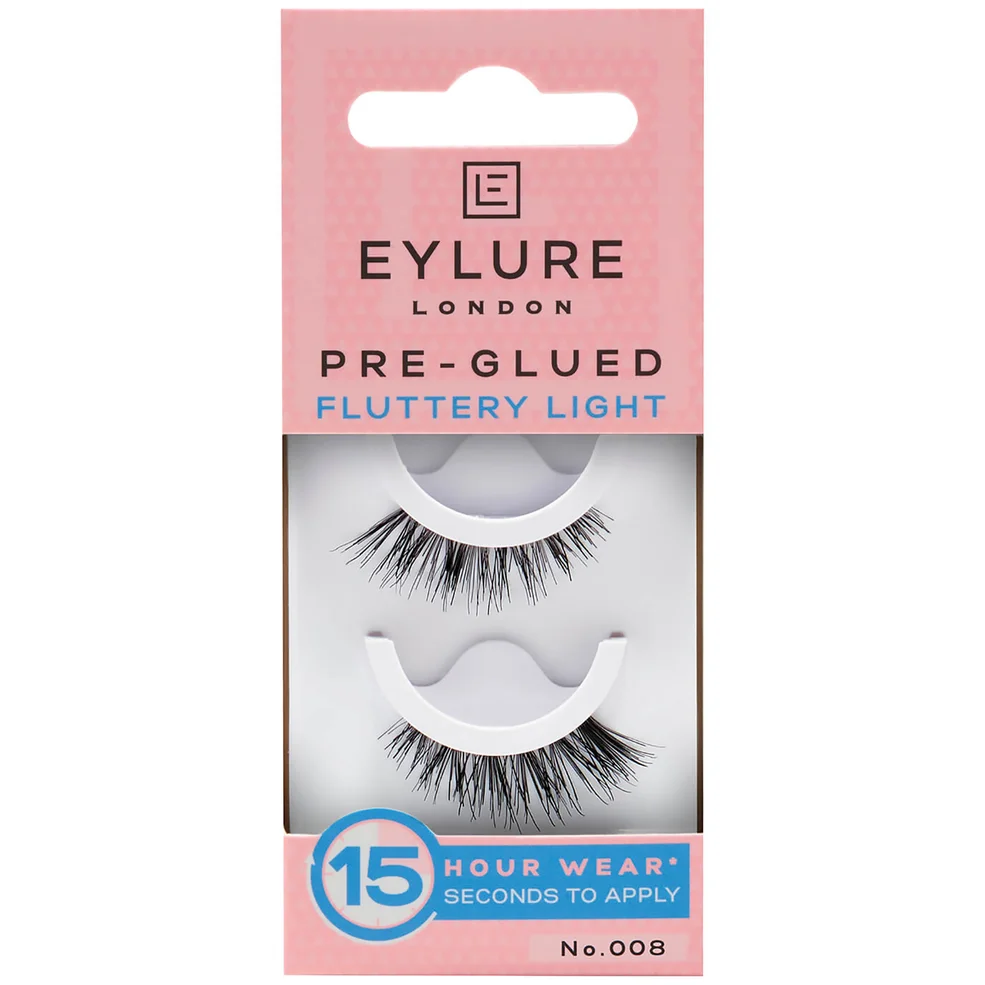 Eylure Pre-Glued Fluttery Light 008 Lash Afbeelding 1