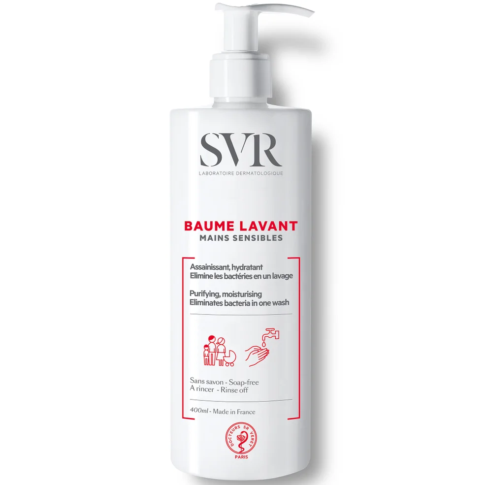 SVR Mild Wash-Off Balm Cleanser for Sensitive and Overwashed Hands 400ml Afbeelding 1