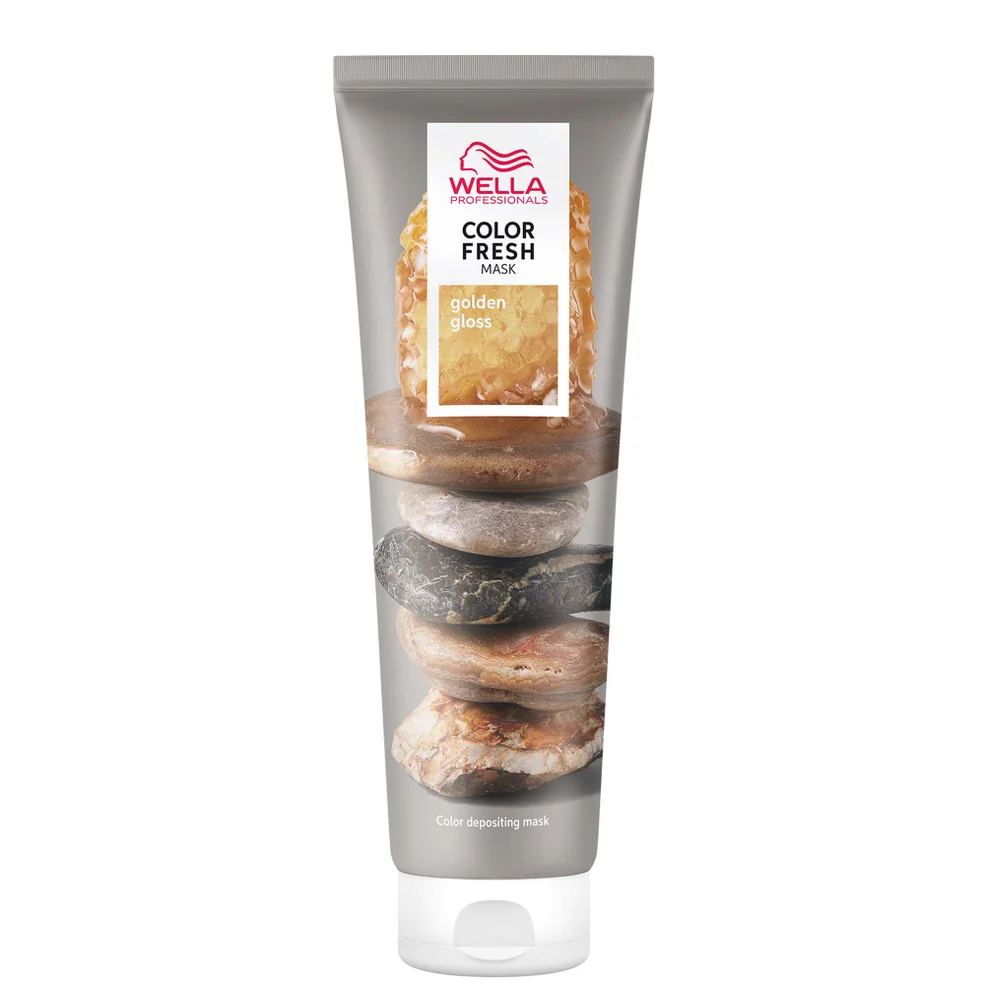 Wella Professionals Care Color Fresh Semi-Permanent Colour Mask - Golden Gloss 150ml Afbeelding 1
