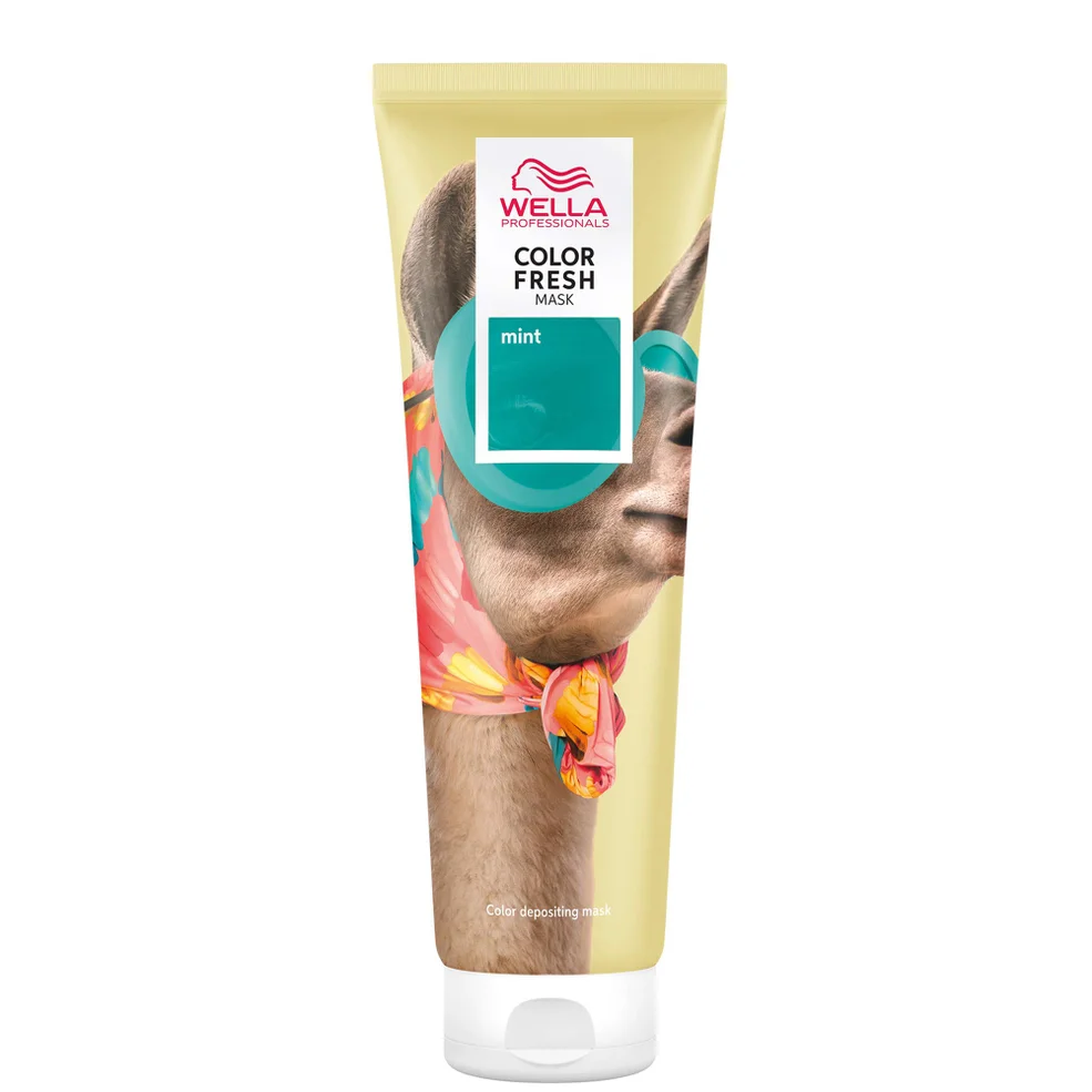 Wella Professionals Care Color Fresh Semi-Permanent Kleurmasker - Mint 150 ml Afbeelding 1