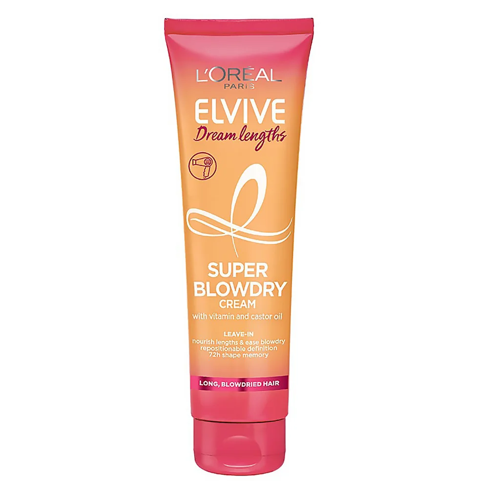 L'Oréal Paris Elvive Dream Lengths Super Blowdry Crème 150 ml Afbeelding 1