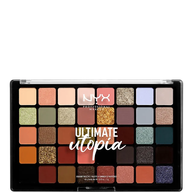 NYX Professional Makeup Ultimate Shadow Utopia Palet - 40 Tinten 10g