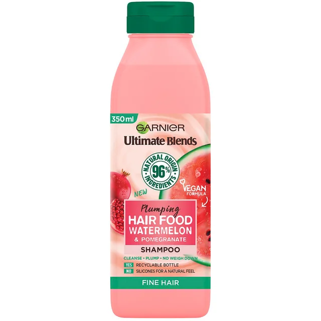 Garnier Ultimate Blends Plumping Hair Food Watermeloen Shampoo 350 ml