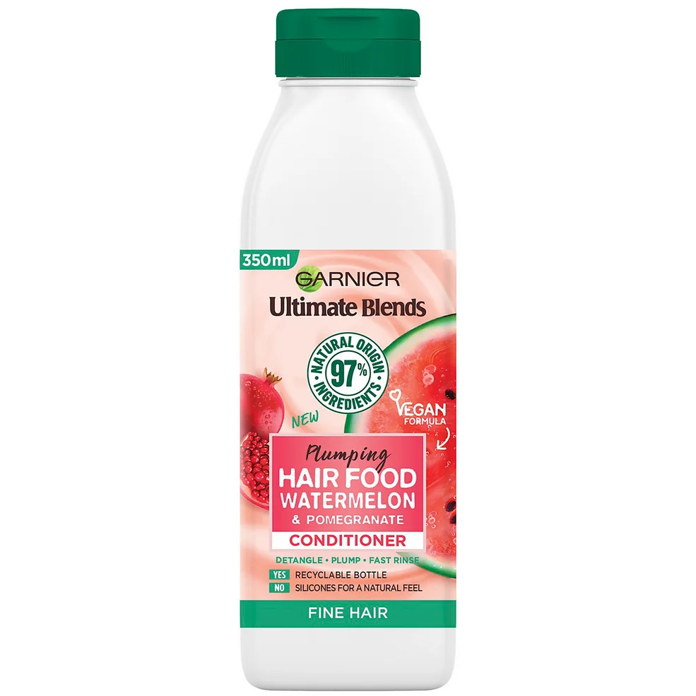 Garnier Ultimate Blends Plumping Hair Food Watermeloen Conditioner 350 ml Afbeelding 1