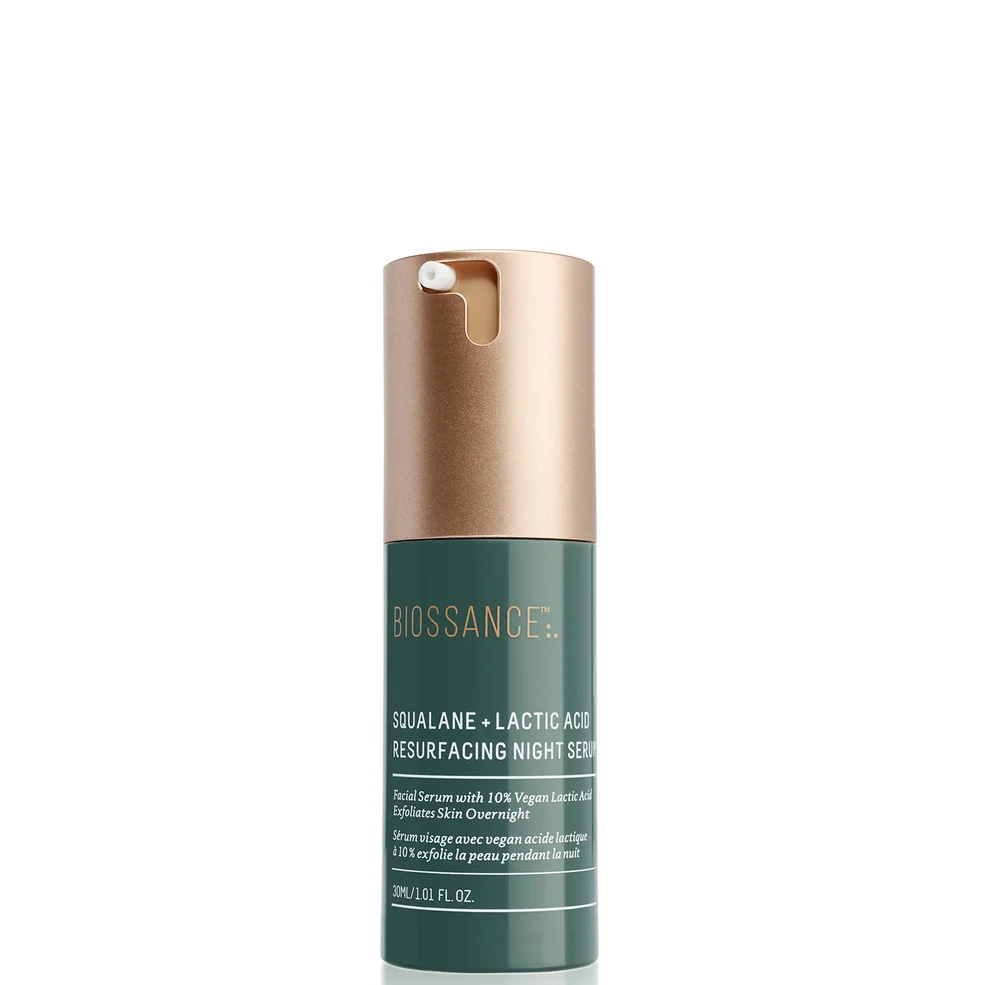 Biossance Squalane and Lactic Acid Resurfacing Serum 30ml Afbeelding 1